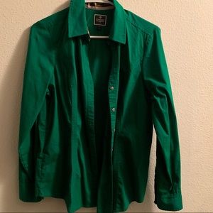 Green express blouse
